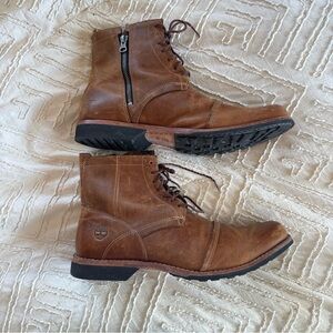 Timberland Men's Tan Leather Boots